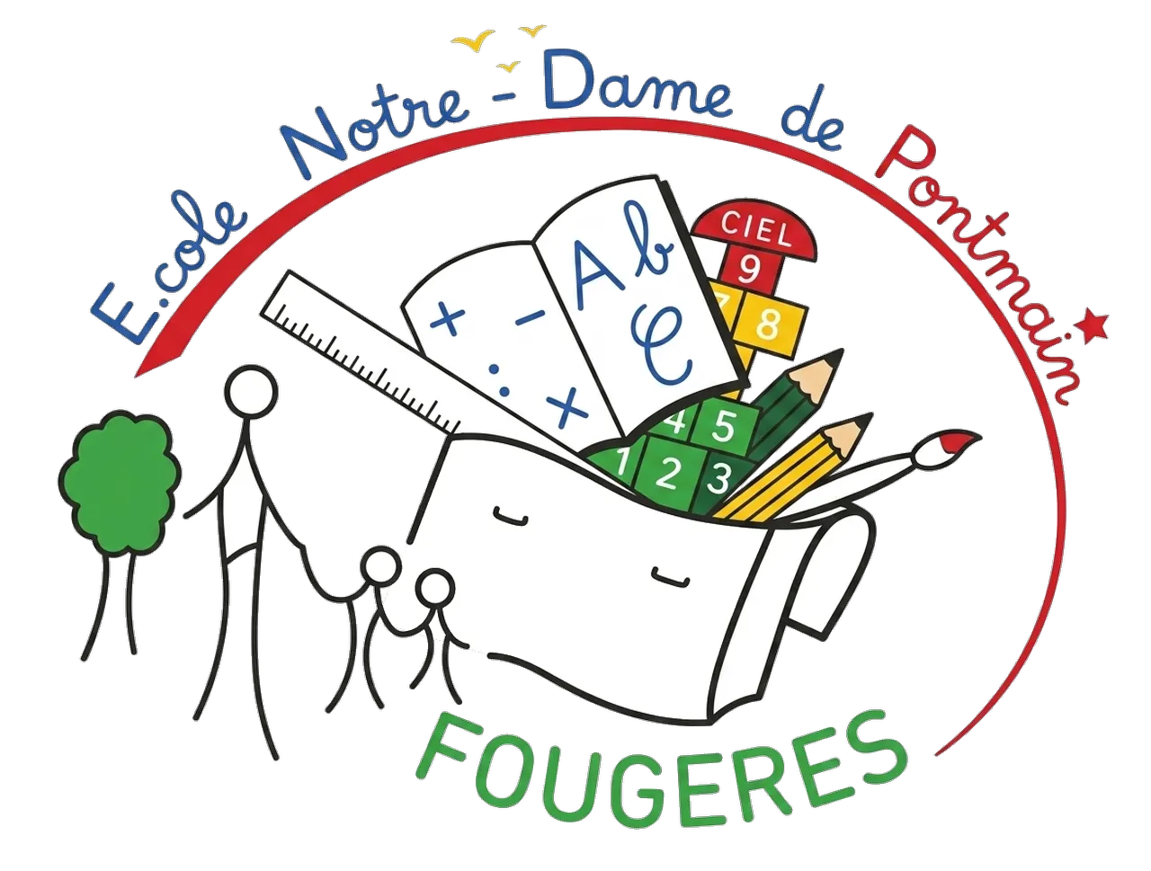Logo Ecole Notre-Dame-de-Pontmalain
